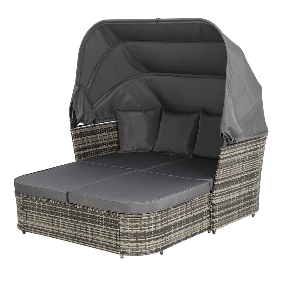 Chaise - Outdoor Sun Lounge Setting Wicker Sofa Day Bed