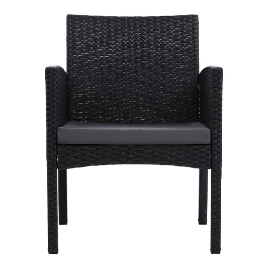 Sylvie - 2PC Outdoor Dining Chairs Patio Rattan