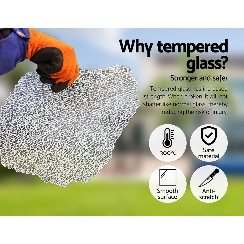 Briseis - 11PC Outdoor Furniture Sofa Set Wicker Garden Patio Lounge