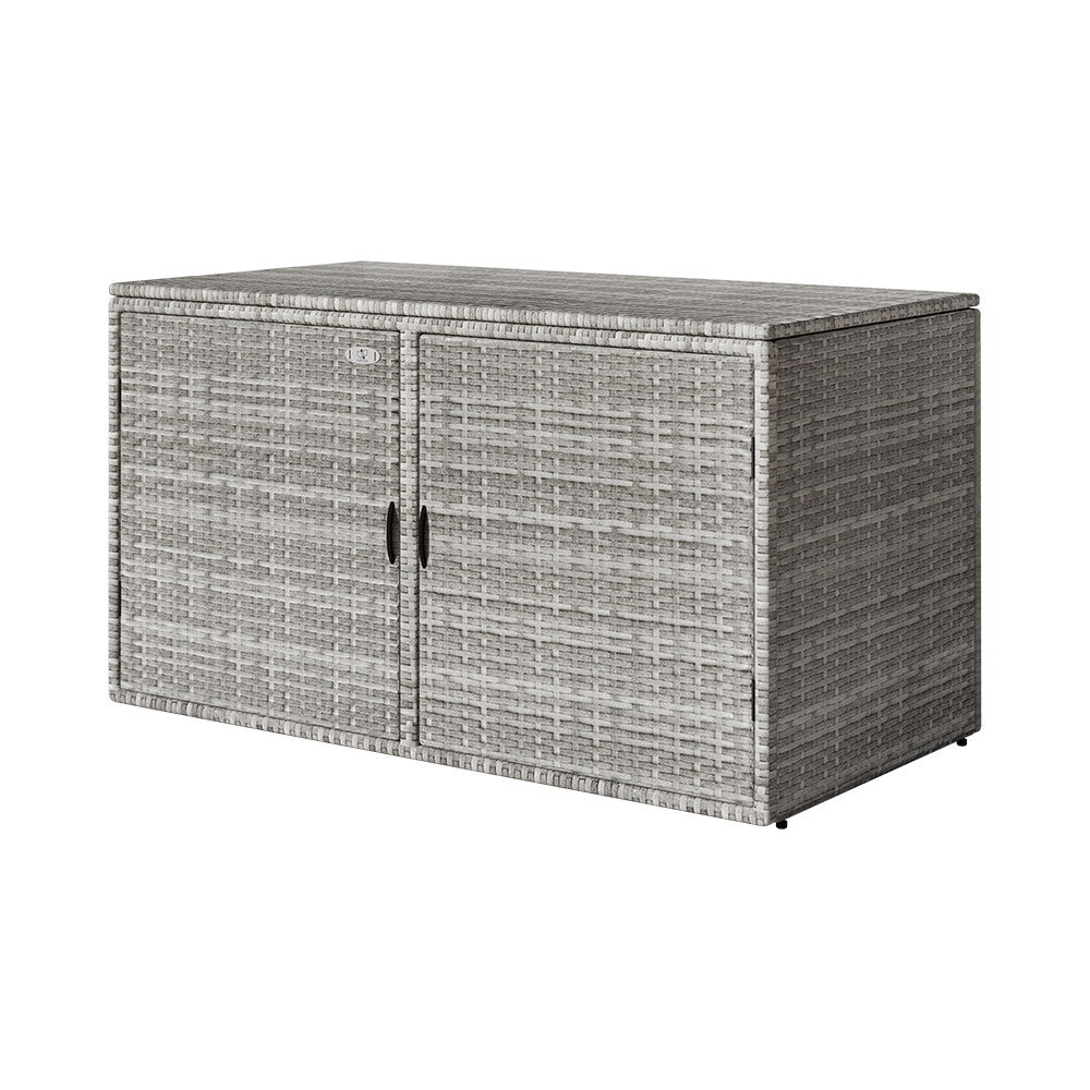 Verity - Outdoor Storage Cabinet Box Wicker Shelf Tools