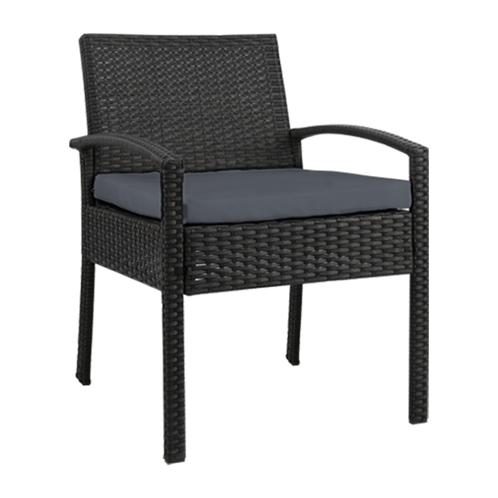 Elise - Outdoor Dining Chairs Patio Rattan Lounge