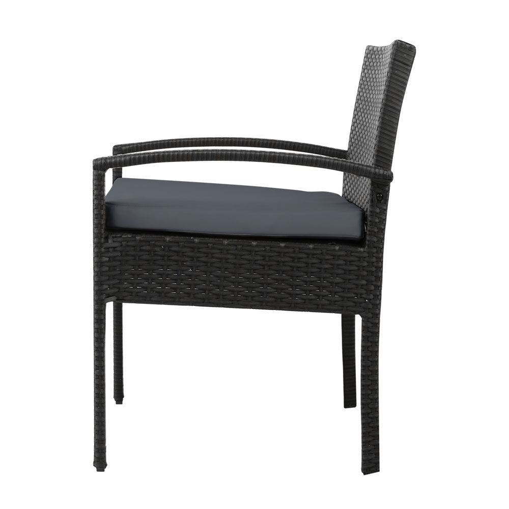Elise - Outdoor Dining Chairs Patio Rattan Lounge