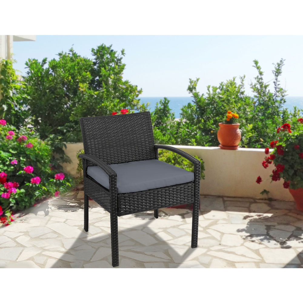 Elise - Outdoor Dining Chairs Patio Rattan Lounge